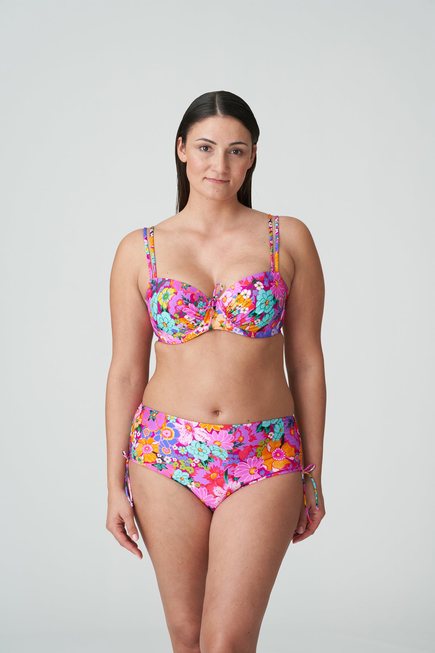 NAJAC Bikini Taillenslip (Floral Explosion)