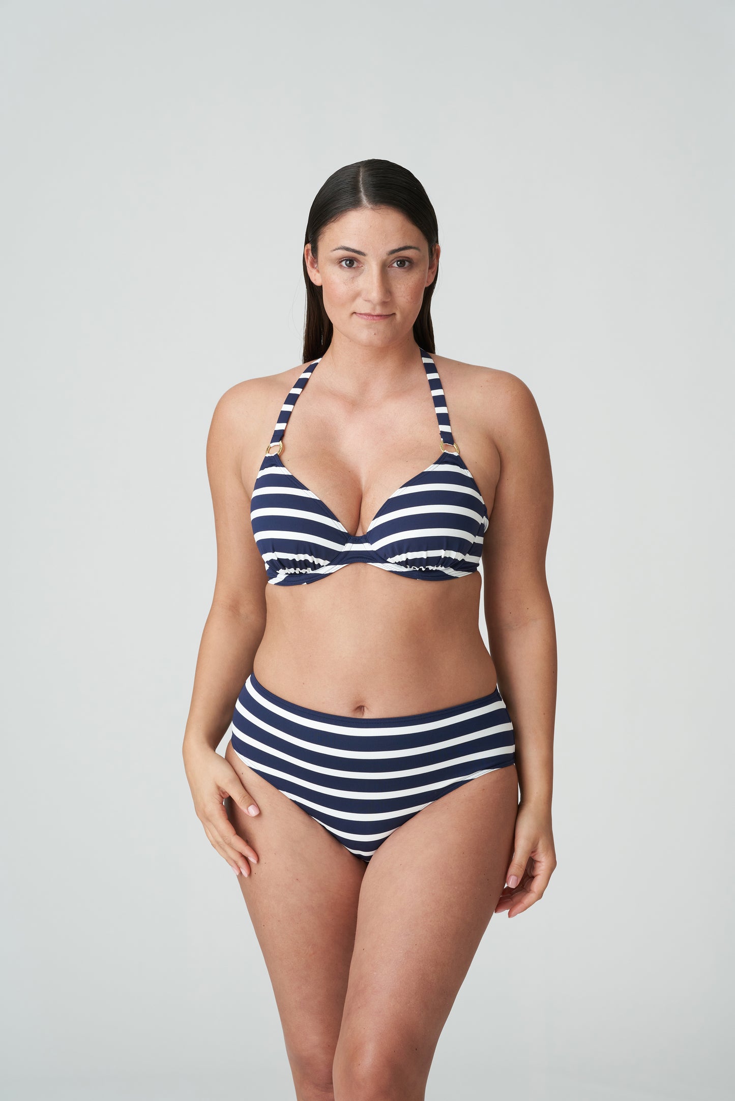 NAYARIT Bikini halbunterlegt (Water Blue)