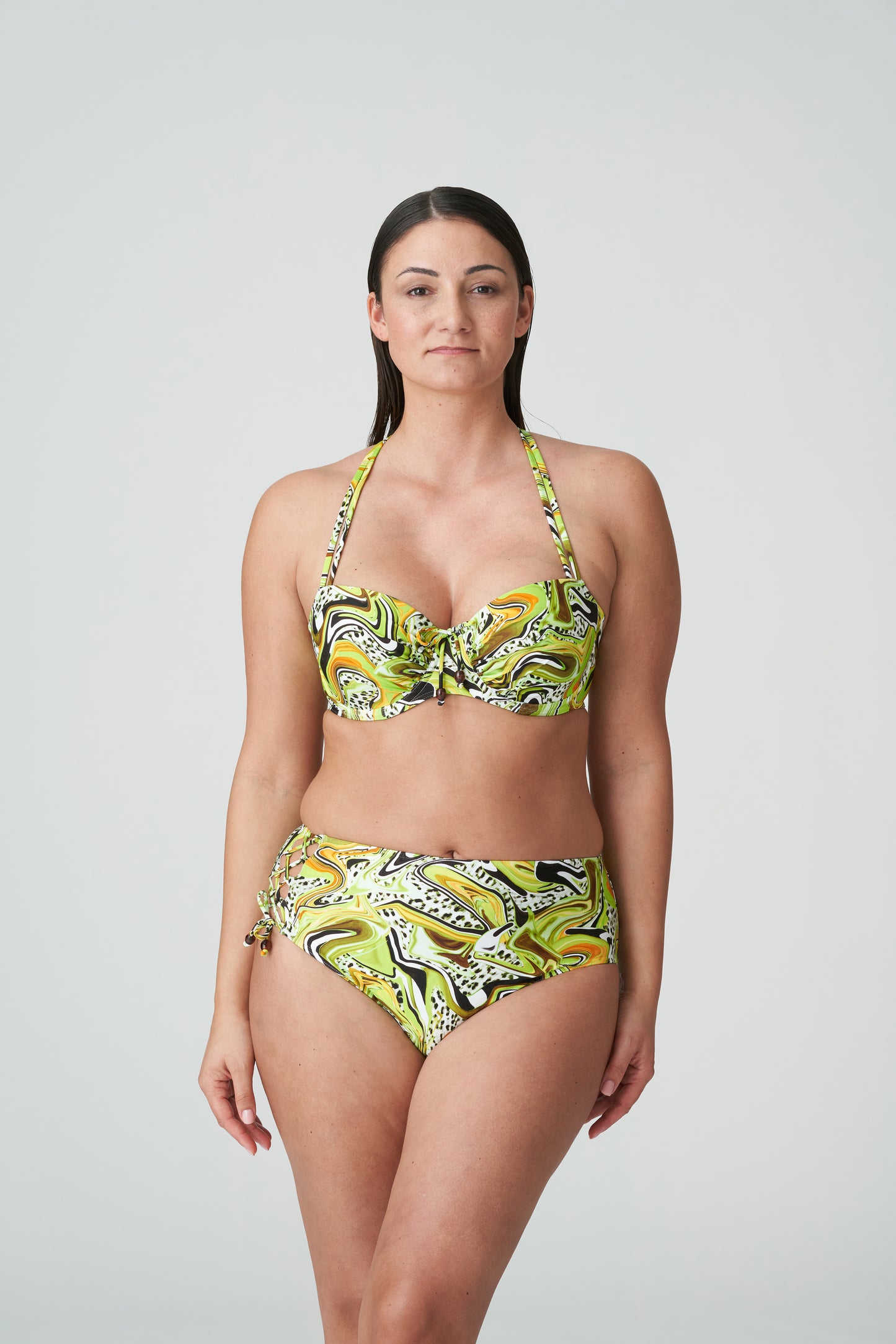 JAGUARAU Bikini Balconette (Lime Swirl)