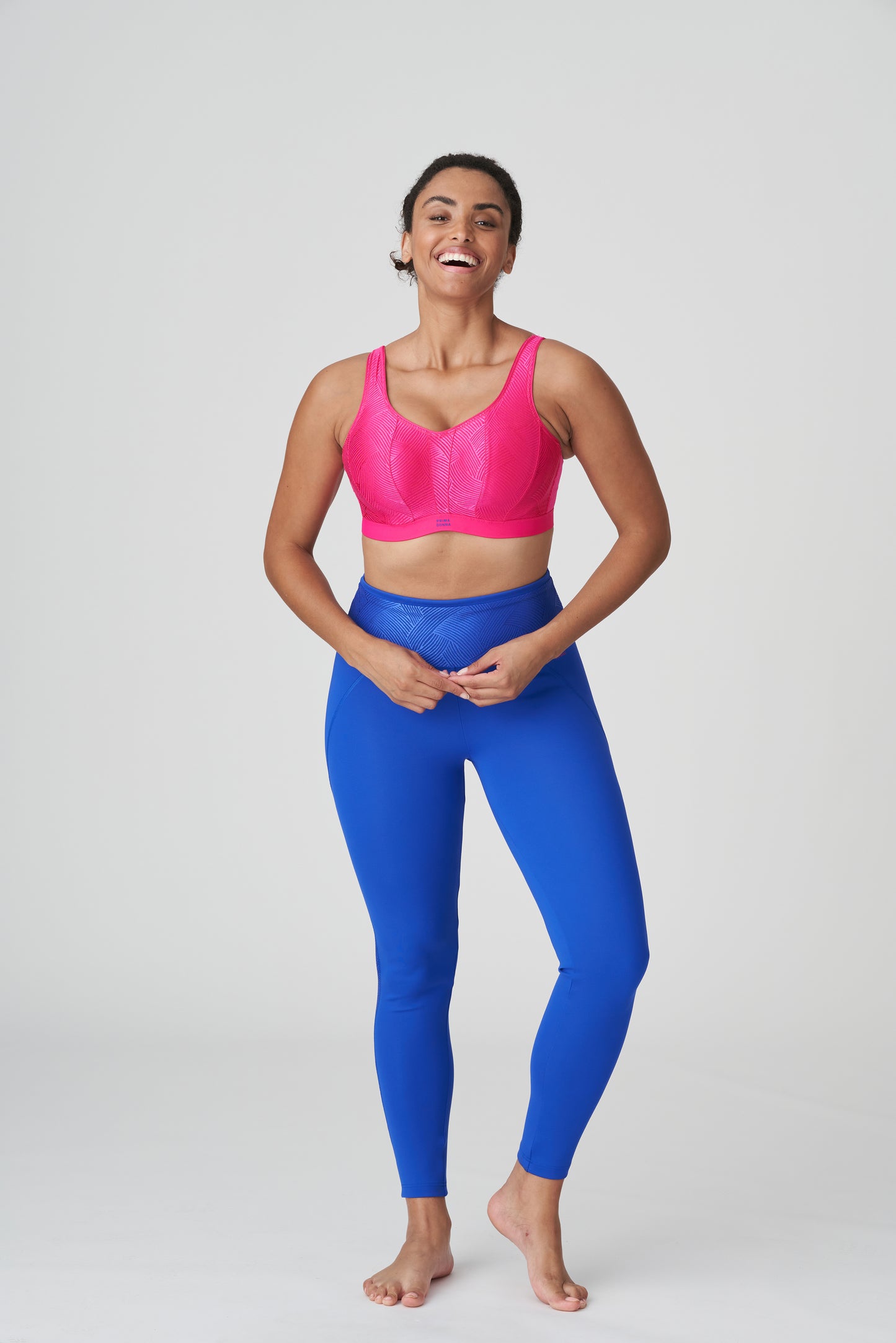 THE GAME Sport BH unterlegt (Electric Pink)