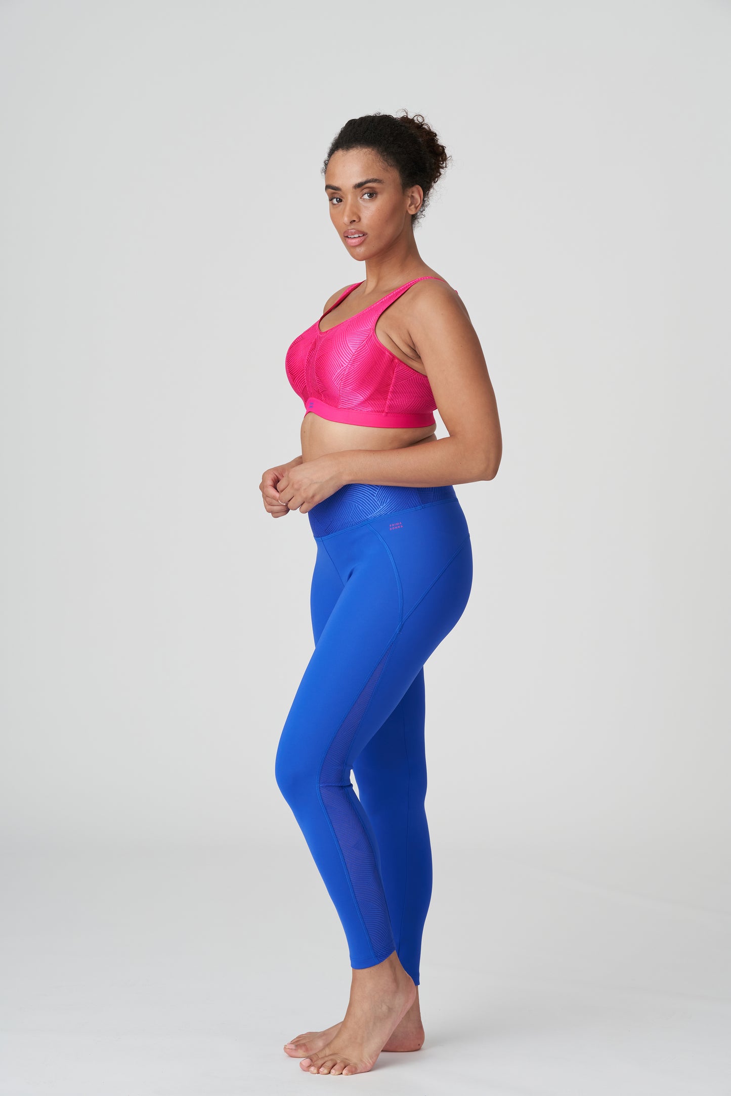 THE GAME Sport BH unterlegt (Electric Pink)