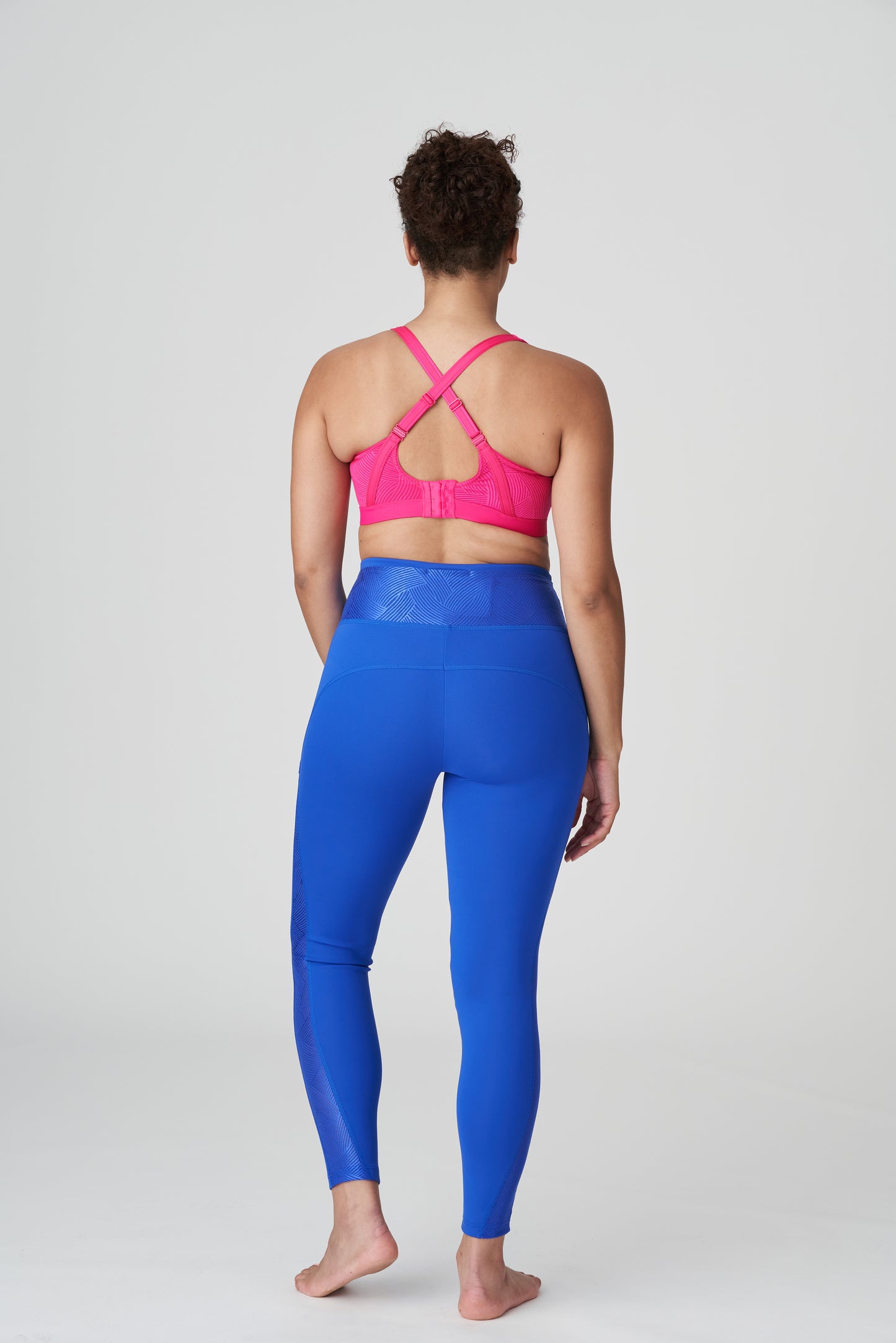 THE GAME Sport BH unterlegt (Electric Pink)