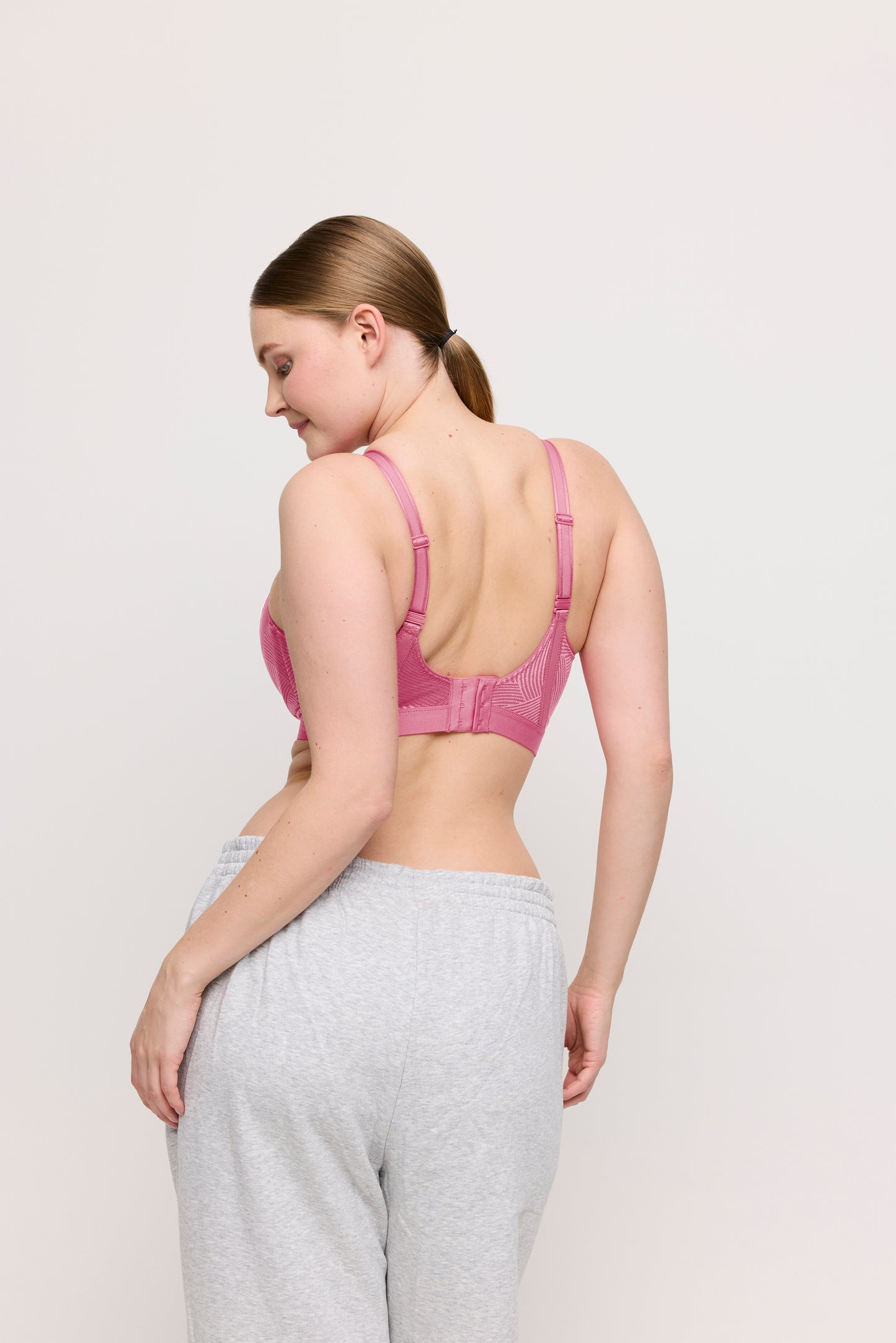 THE GAME Sport-BH unterlegt (Orchid Pink)