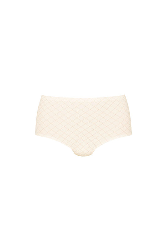 TWIN ART High Waist Plus Taillenslip (Crystal Champagne)