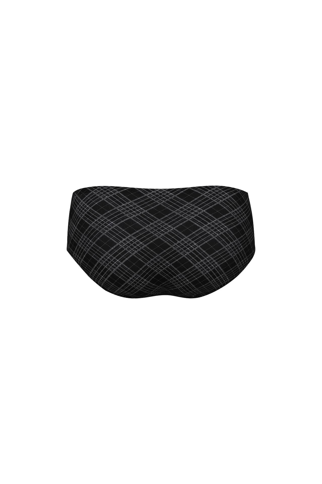 TWIN ART Hipster Taillenslip (Black Grey)