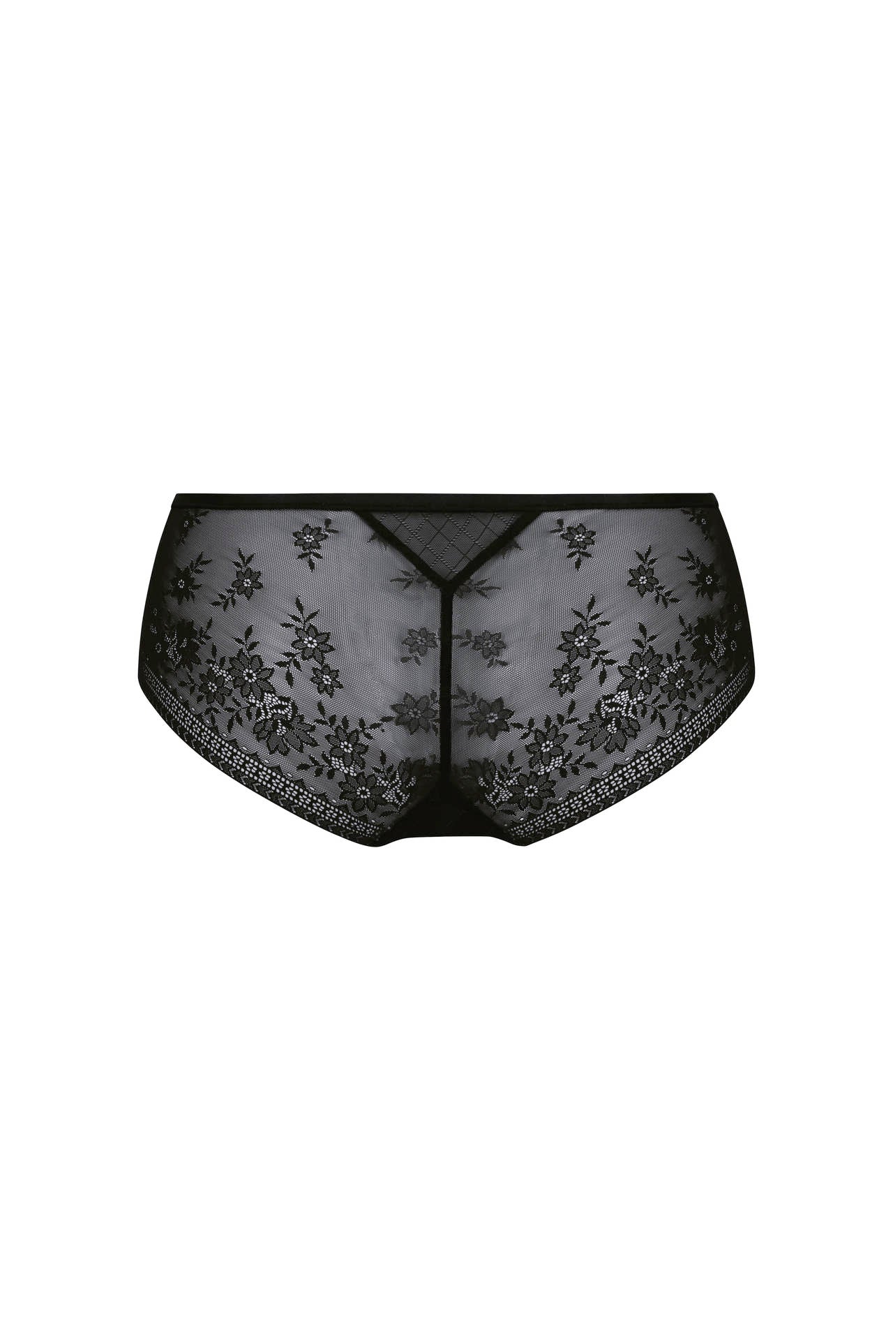 ROSEMARY Hipster Taillenslip (Schwarz)