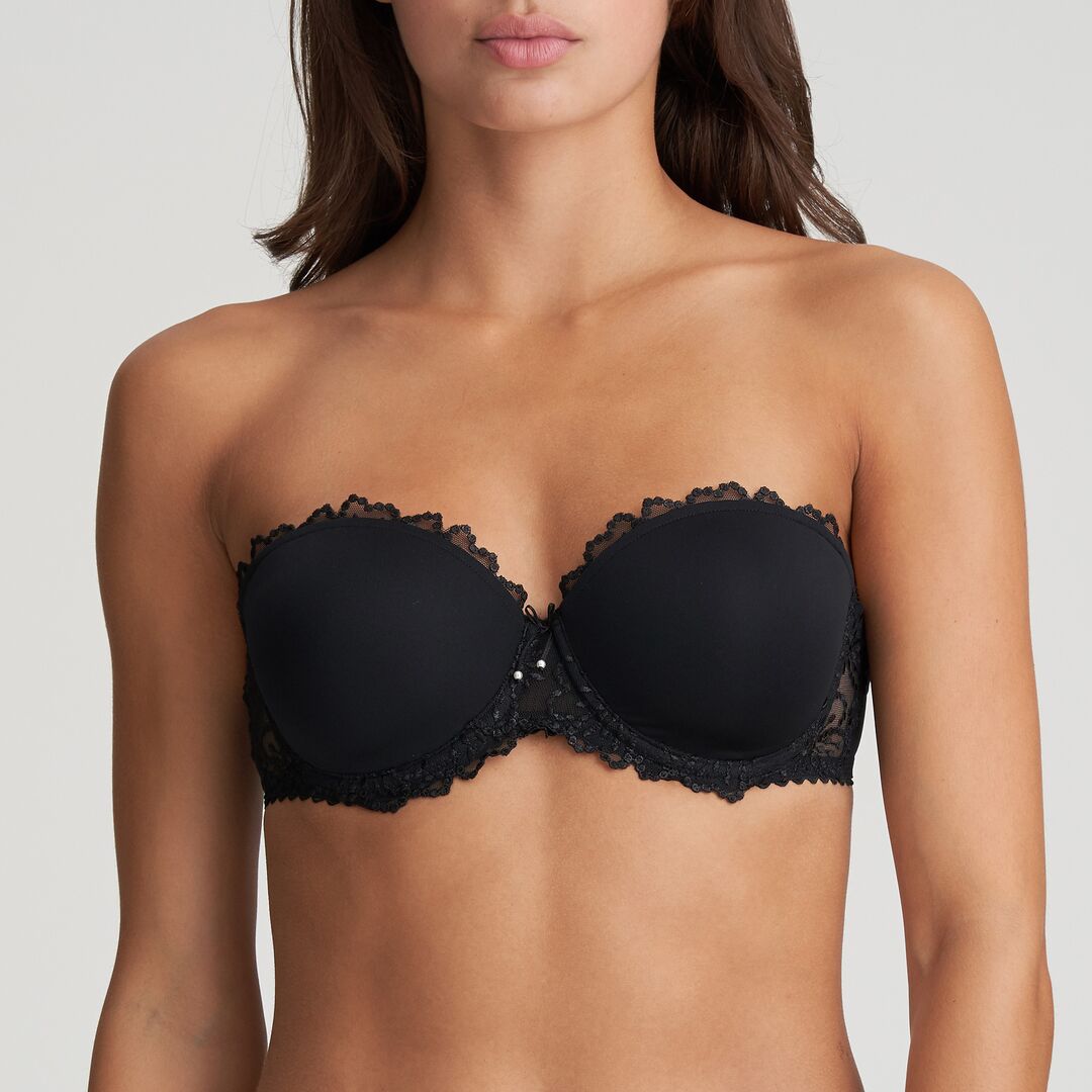 JANE Trägerloser BH (Black) Schwarz
