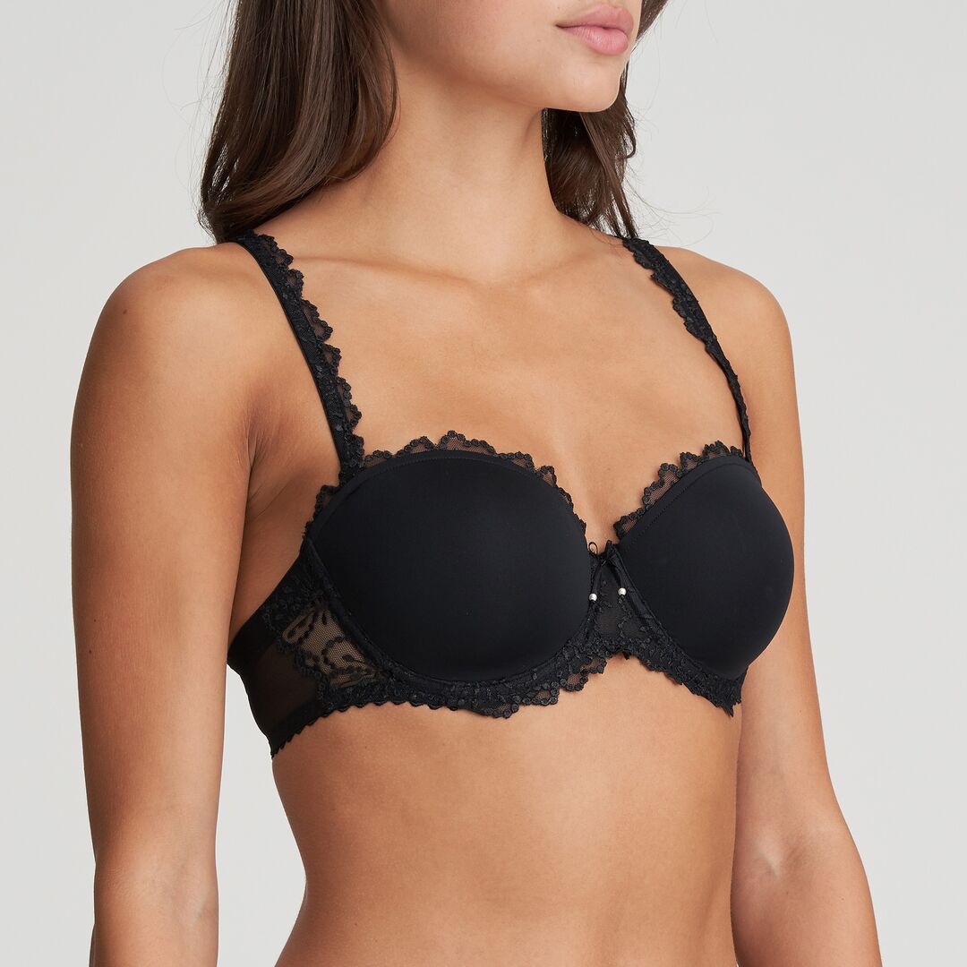 JANE Trägerloser BH (Black) Schwarz