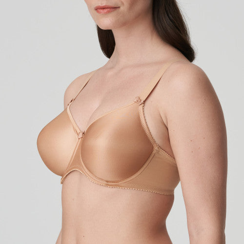 SATIN Nahtloser Vollschalen BH (Cognac) Hautton