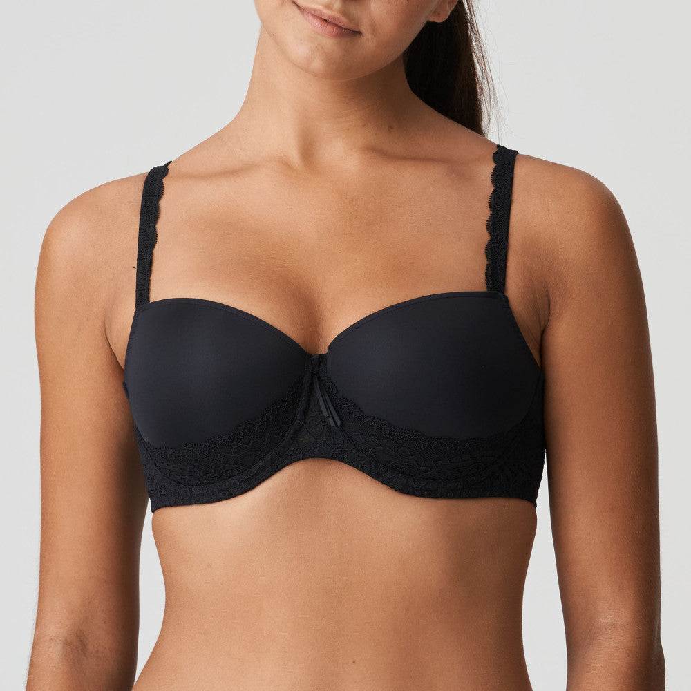 I DO Unterlegter Balconette BH (Black) Schwarz