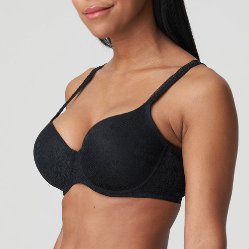 EPIRUS Unterlegter Herzform BH (Black) Schwarz