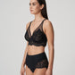 FIRST NIGHT Taillen-Slip (Schwarz)