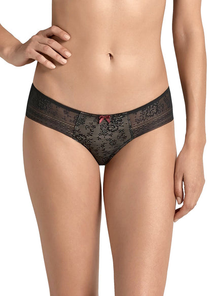 FLEUR Slip (Schwarz)