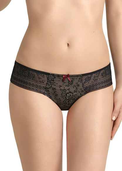 FLEUR Slip (Schwarz)