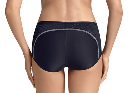 SPORT PANTY HOCH Slip (Schwarz)