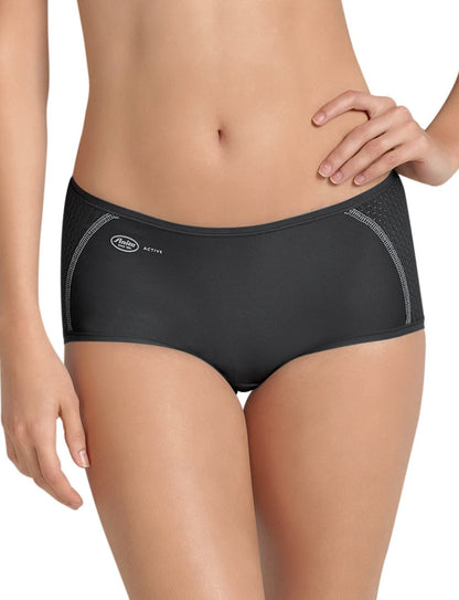 SPORT PANTY HOCH Slip (Anthrazit)