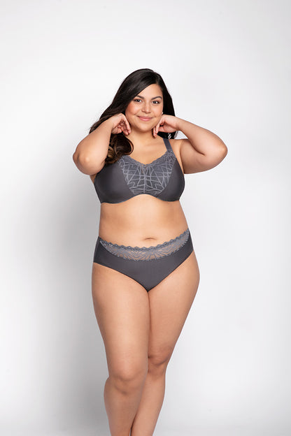 MARA ESSENCE Bralette BH Cup D-L (Anthrazit)