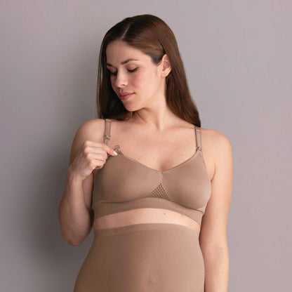 SEAMLESS Still Bustier Schaumcup (Dusty Rose)