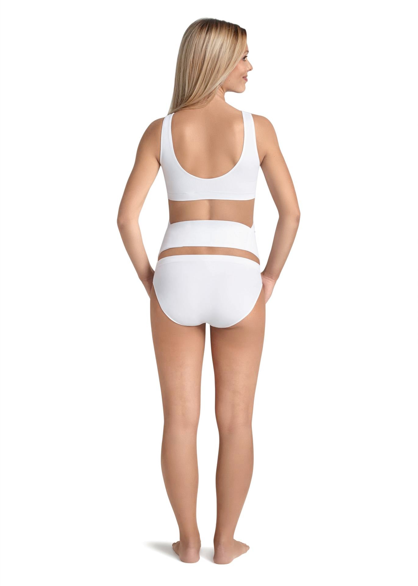 SEAMLESS Schwangerschafts Bustier (Weiß)