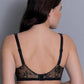 ABBY Soft-BH gemoldet (Schwarz)