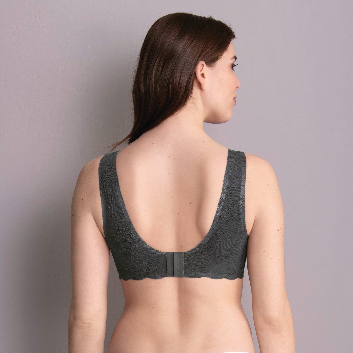 ESSENTIAL LACE BH bügellos (Anthrazit)