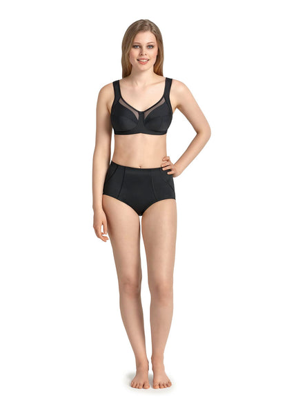 CLARA Komfort-BH bügellos (Schwarz)