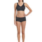 LIGHT & FIRM Sport-BH (Schwarz)