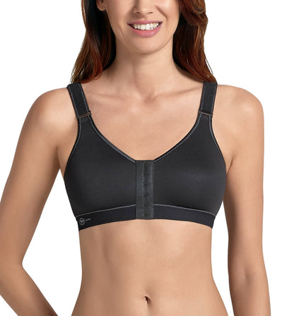 FRONTLINE OPEN Sport-BH (Schwarz)