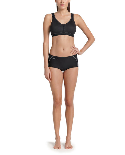 FRONTLINE OPEN Sport-BH (Schwarz)