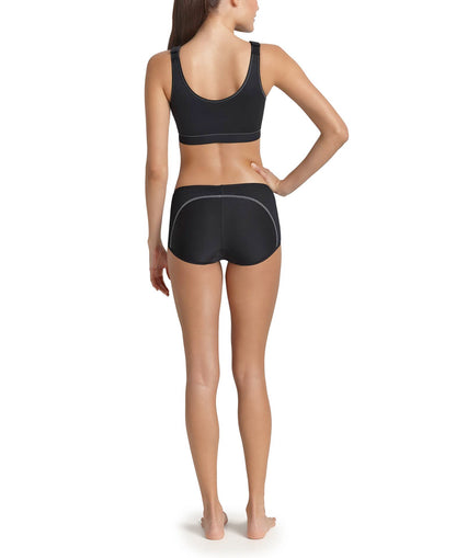 FRONTLINE OPEN Sport-BH (Schwarz)