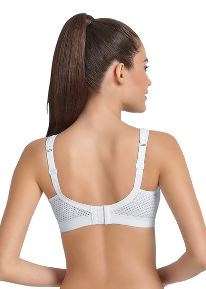 MOMENTUM Sport-BH Gemoldet (Weiß)