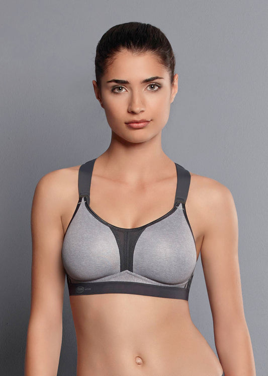 MOMENTUM PRO Sport-BH mit X-R�cken (Heather Grey)