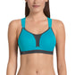 MOMENTUM PRO Sport-BH mit X-R�cken (Peacock/Anthrazit)