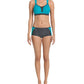 SPORT PANTY HOCH Slip (Peacock/Anthrazit)