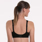 AIR CONTROL DELTAPAD Sport-BH mit Schale  (Schwarz)