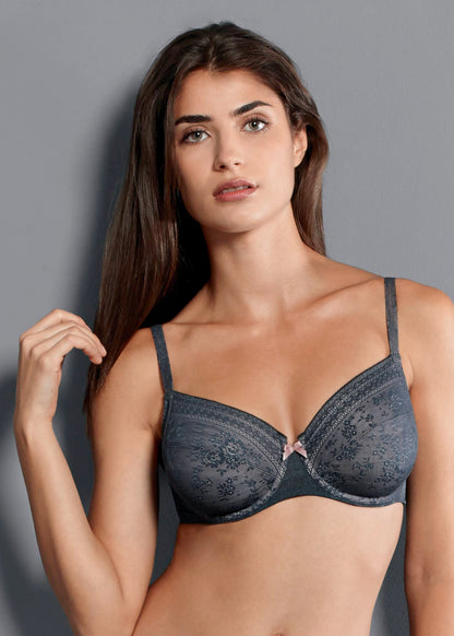 FLEUR Bügel-BH (Anthrazit)