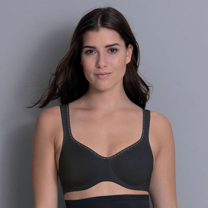 TWIN FIRM Bügel-BH (Schwarz)