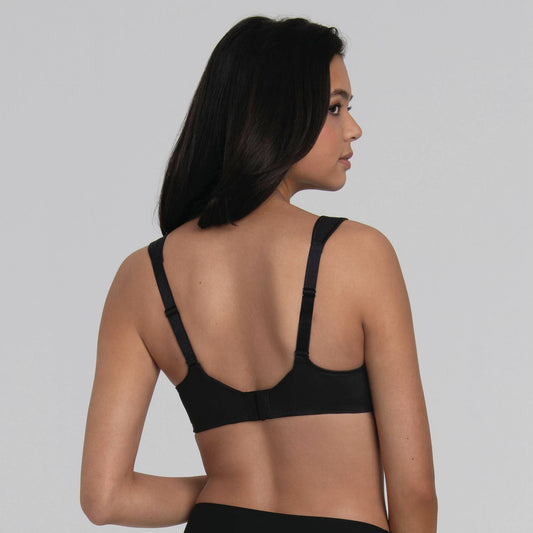 CLARA Komfort-Bügel-BH (Schwarz)