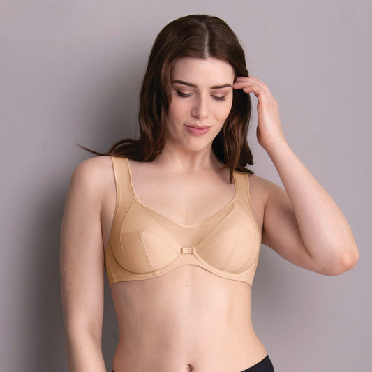 CLARA Komfort-Bügel-BH (Sand)