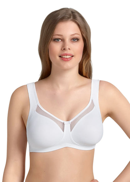 CLARA Komfort-BH (Weiß)