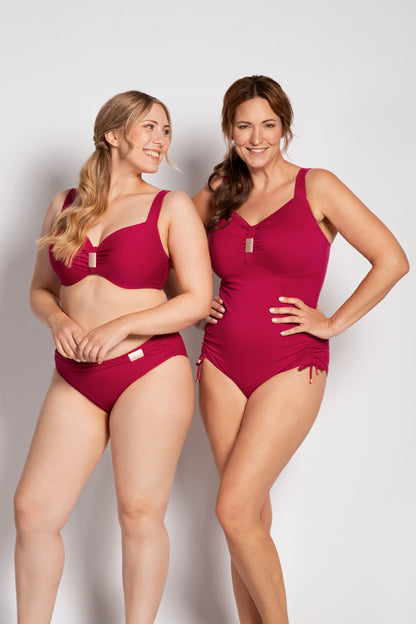 ST. TROPEZ Bikini-Rioslip (Brombeer)