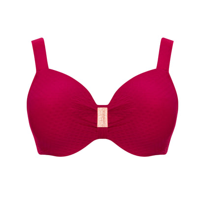ST. TROPEZ Bikini-Top D-K (Brombeer)