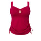 ST. TROPEZ Tankini-Top B-K (Brombeer)