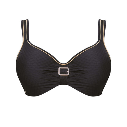 SANSIBAR Bikini mit Bügel (Schwarz)