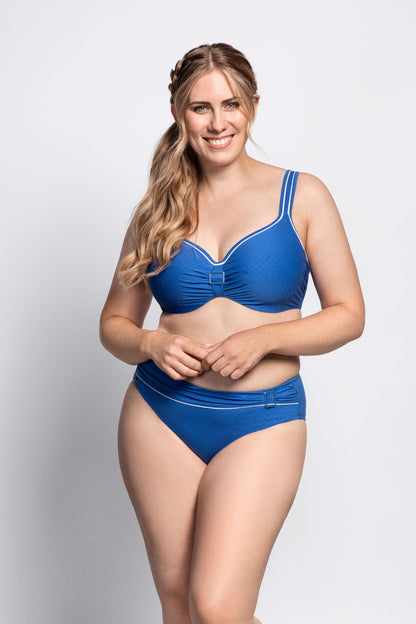 SANSIBAR Bikini mit Bügel (Azurblau)
