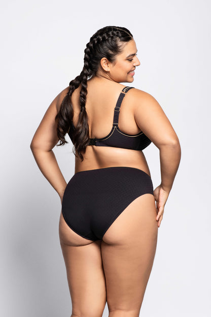 SANSIBAR Bikini-Slip (Schwarz)