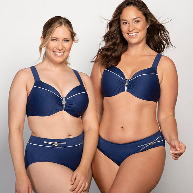 PORTOFINO Bikini-Taillenslip (Marine)