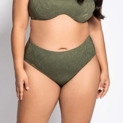 MONACO Bikini-Taillenslip (Olive)