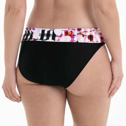 MALIN Bikini-Hose (Schwarz-Weiß)