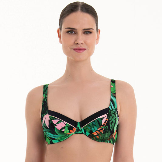 MILLA Bikini-Top mit Bügel (Smaragd)